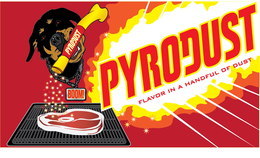 pyrodust flavor in a handful of dust boom