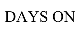 days on
