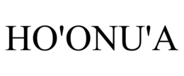 ho'onu'a