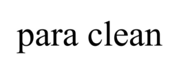 para clean