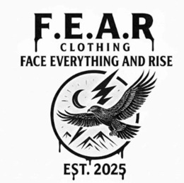 f.e.a.r clothing face everything and rise