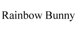 rainbow bunny