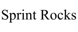 sprint rocks