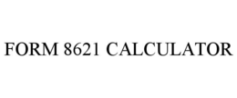 form 8621 calculator