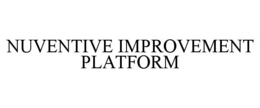 nuventive improvement platform
