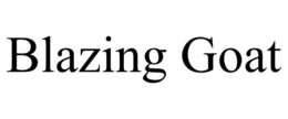 blazing goat