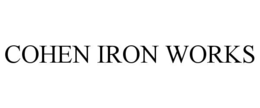 cohen iron works