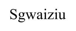 sgwaiziu