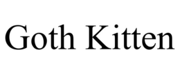 goth kitten