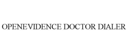 openevidence doctor dialer