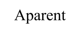 aparent