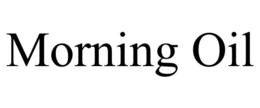 morning oil