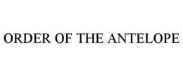 order of the antelope