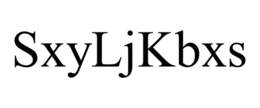 sxyljkbxs