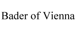 bader of vienna