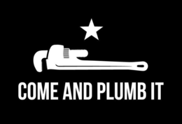 come and plumb it