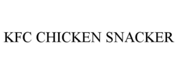 kfc chicken snacker