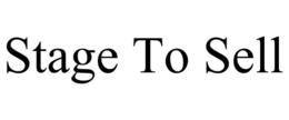 stage to sell