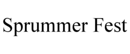 sprummer fest