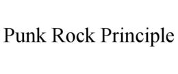 punk rock principle