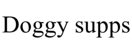 doggy supps