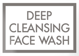 deep cleansing face wash