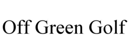 off green golf