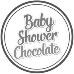 baby shower chocolate