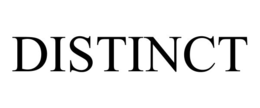 distinct