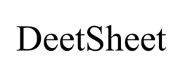 deetsheet