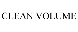 clean volume