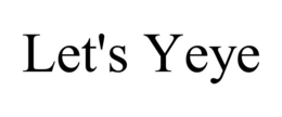 let's yeye