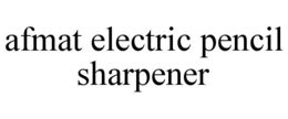 afmat electric pencil sharpener
