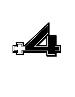 +4