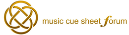 music cue sheet forum