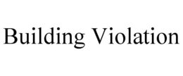building violation