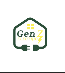 genzelectric with a lighting bolt