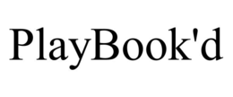 playbook'd