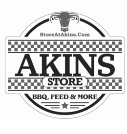 akins storeatakins.com bbq, feed & more store