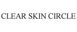 clear skin circle