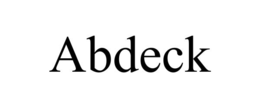 abdeck