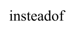 insteadof