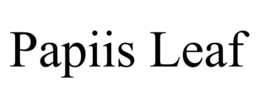 papiis leaf