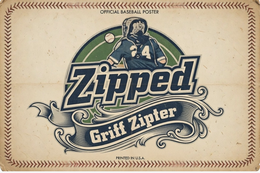 official baseball poster printed in u.s.a. 4 zipped griff zipter