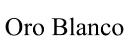 oro blanco