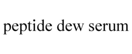 peptide dew serum