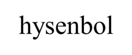 hysenbol