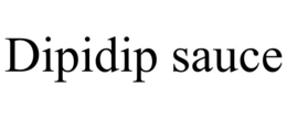 dipidip sauce