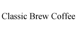 classic brew coffee