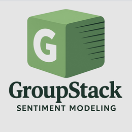 g groupstack sentiment modeling